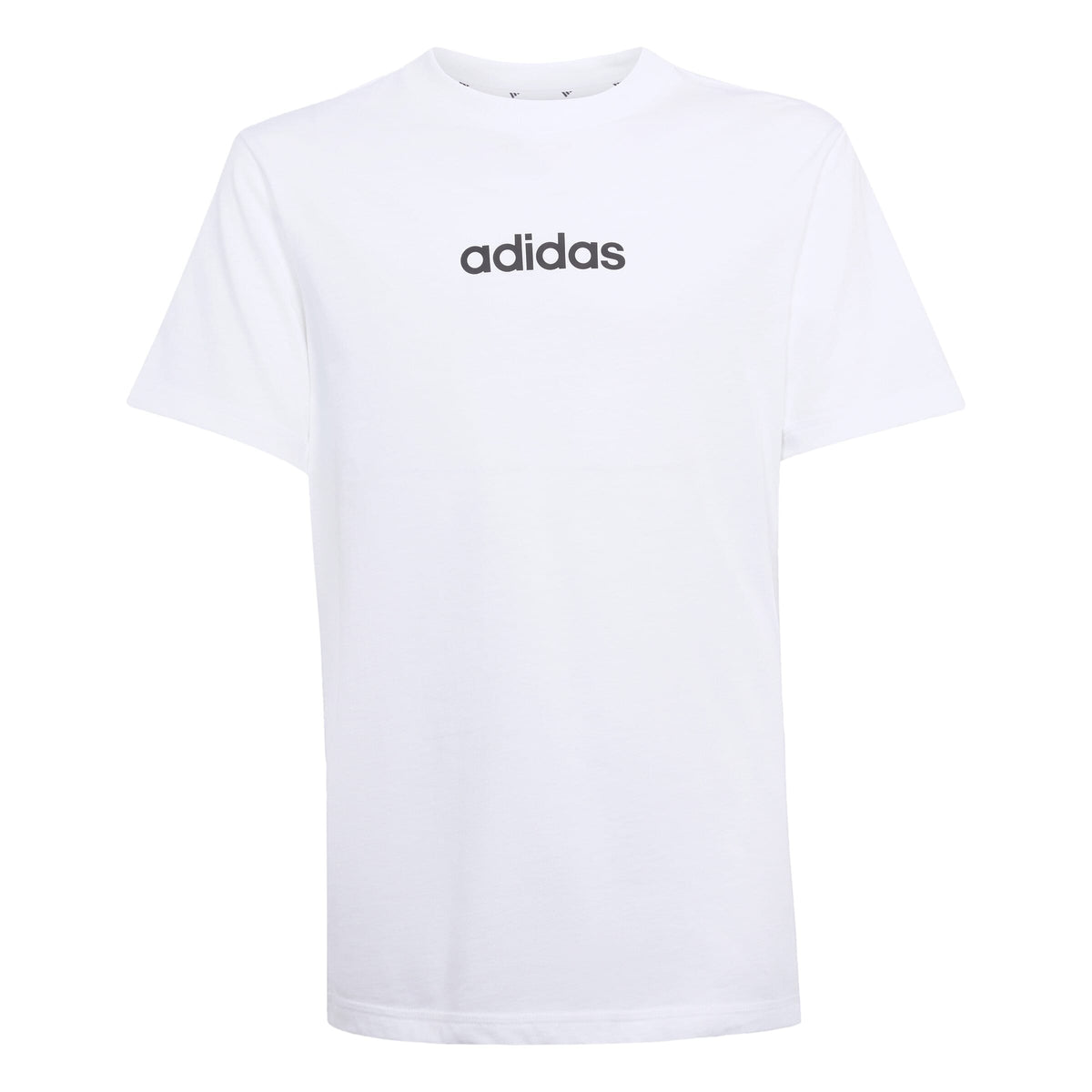 ADIDAS J LIN TEE 160       WHITE/BLACK