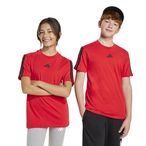 ADIDAS J 3S TEE 160        PURRUB/BLACK
