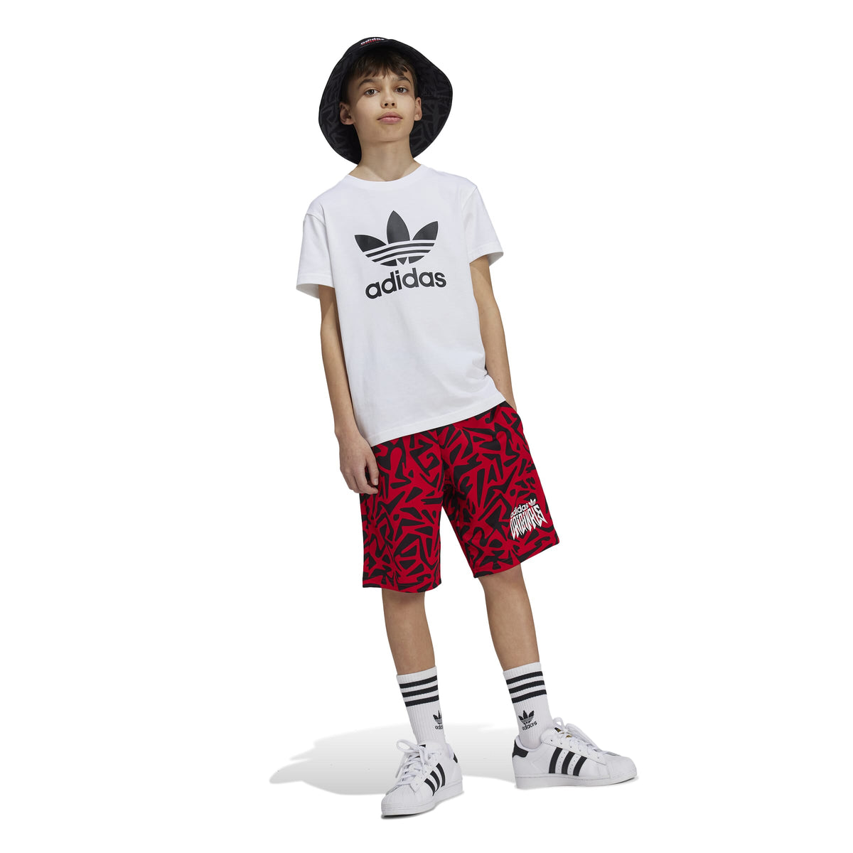 ADIDAS TREFOIL TEE         WHITE