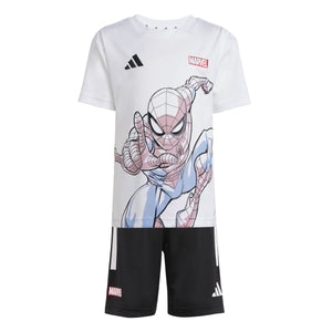 ADIDAS LK MRVL SM TSET     WHITE/BLACK