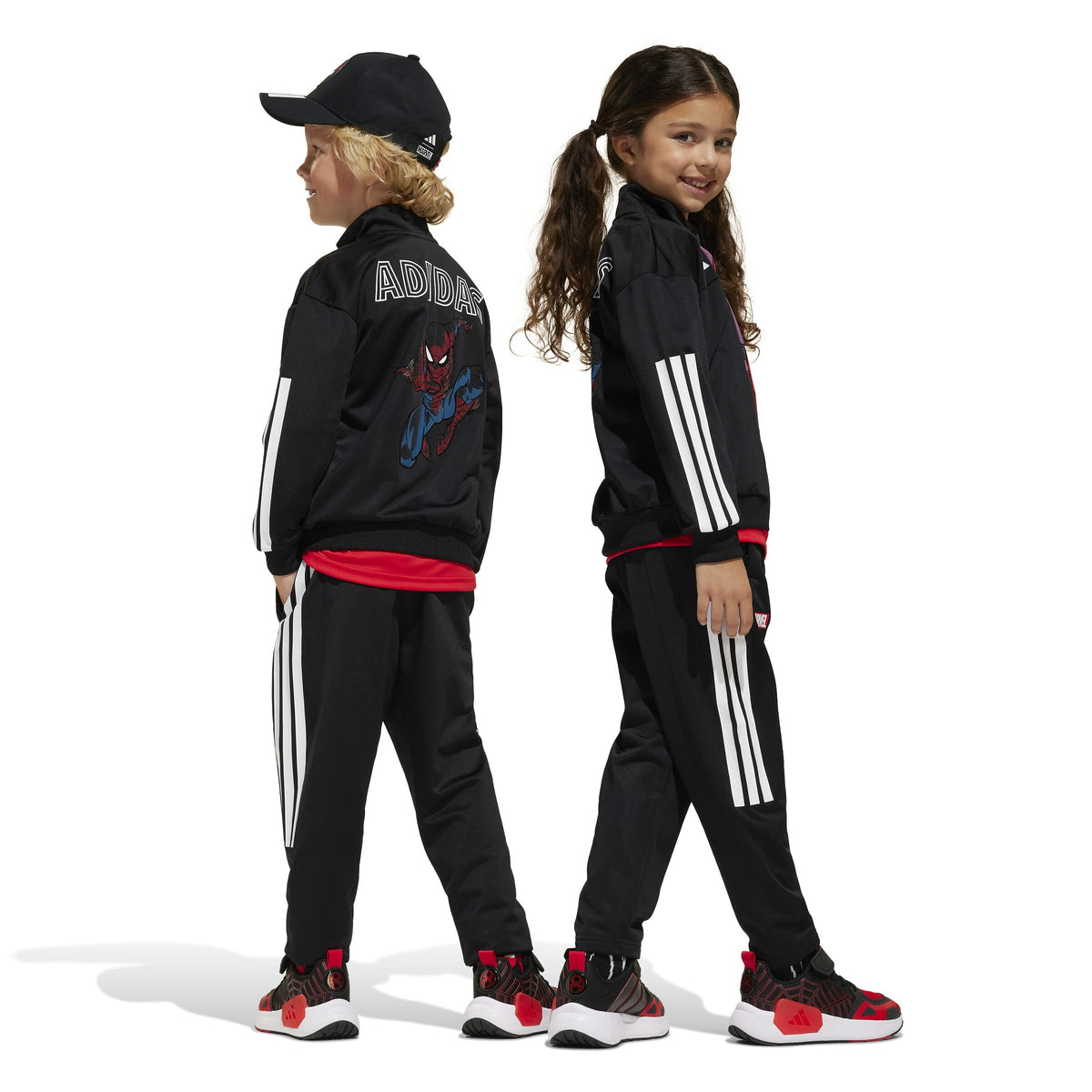 ADIDAS LK MRVL SM TS       BLACK/WHITE