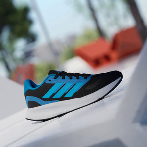 ADIDAS RUNFALCON 5 J CBLACK/LUAQ/LURABL