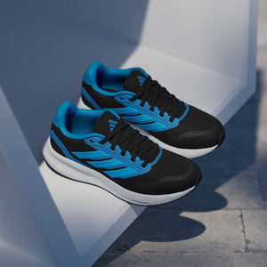 ADIDAS RUNFALCON 5 J CBLACK/LUAQ/LURABL
