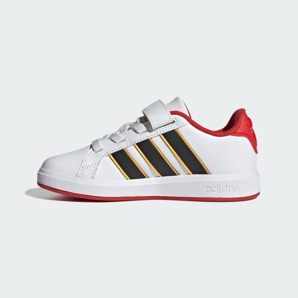 ADIDAS GRAND COURT MICKEY EL K FTWWHT/CBLACK/BOGOLD