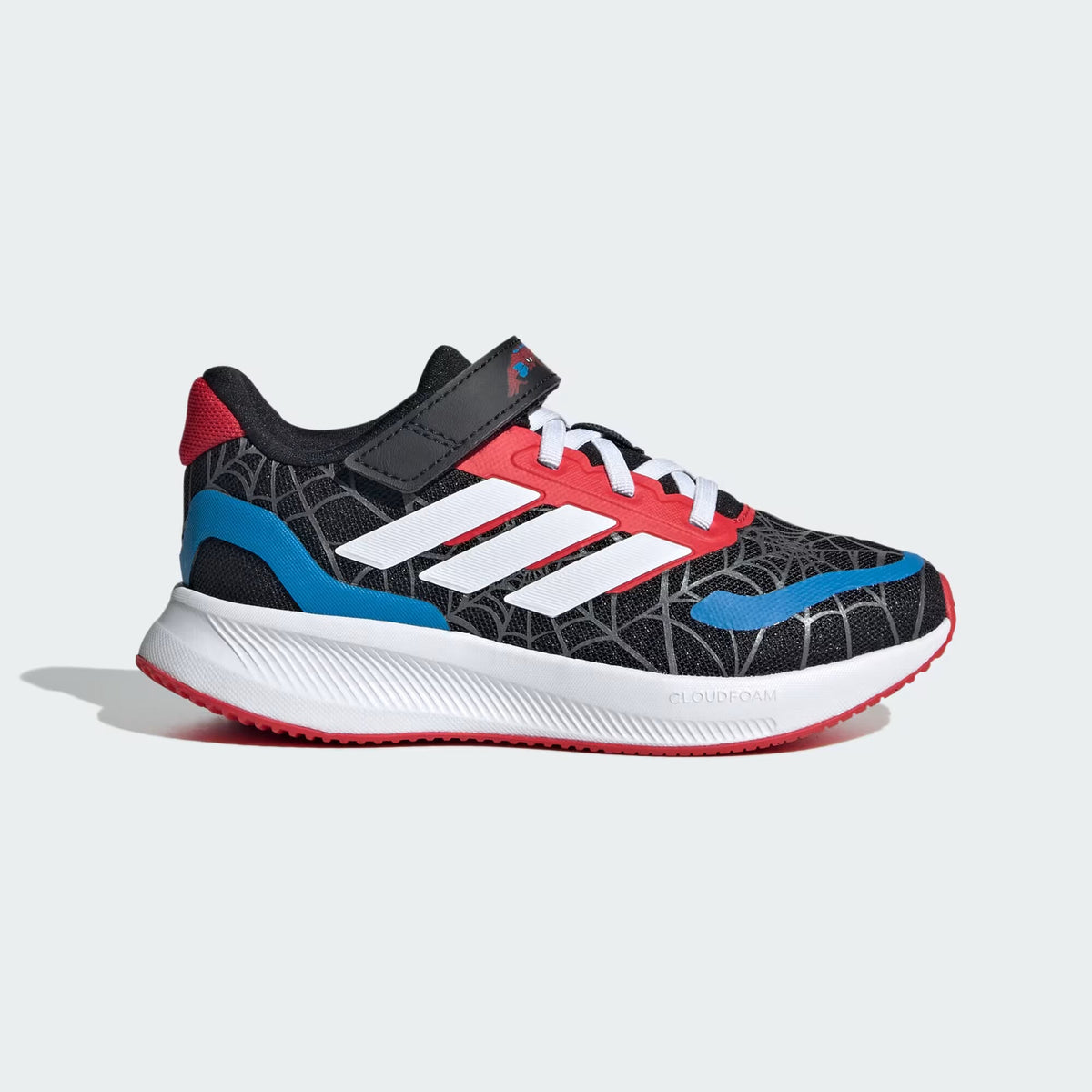 ADIDAS RUNFALCON SPIDER-MAN EL C CBLACK/FTWWHT/PURRUB