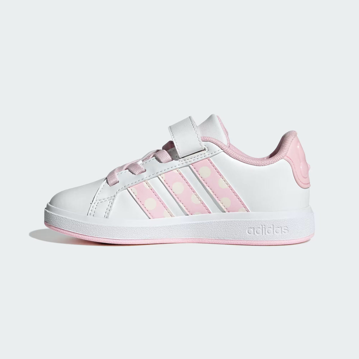 ADIDAS GRAND COURT MINNIE EL K FTWWHT/CLPINK/CWHITE