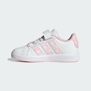 ADIDAS GRAND COURT MINNIE EL K FTWWHT/CLPINK/CWHITE