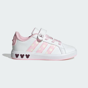ADIDAS GRAND COURT MINNIE EL K FTWWHT/CLPINK/CWHITE