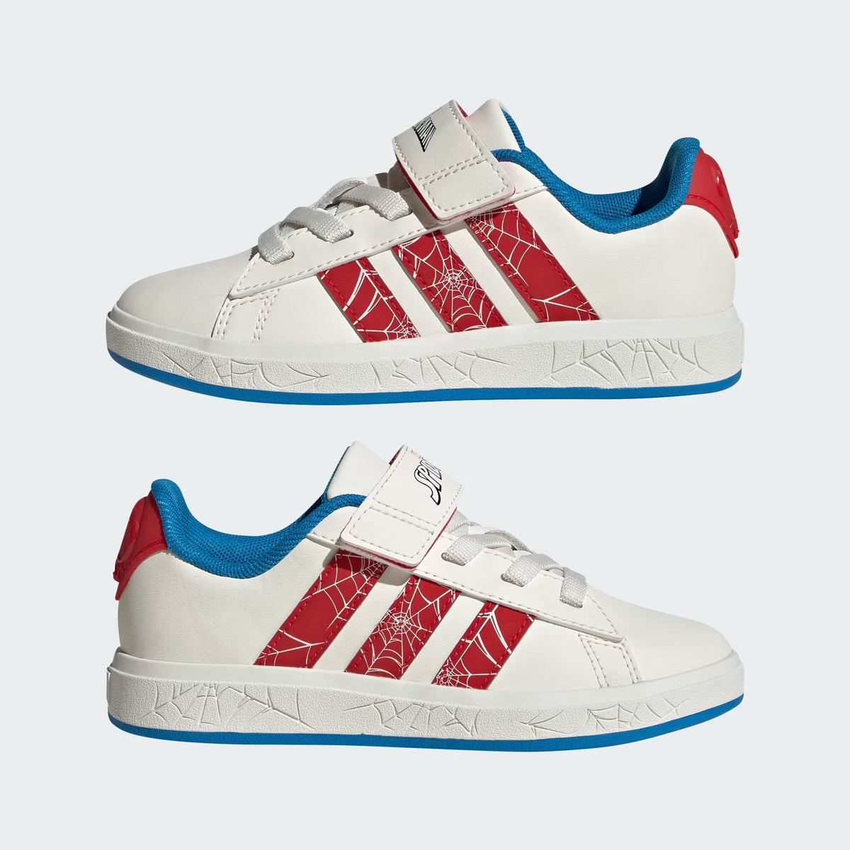 ADIDAS GRAND COURT SPIDER-MAN EL K CLOWHI/PURRUB/BRBLUE