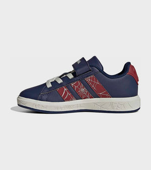 ADIDAS GRAND COURT SPIDER-MAN EL K DKBLUE/ACTMAR/OWHITE