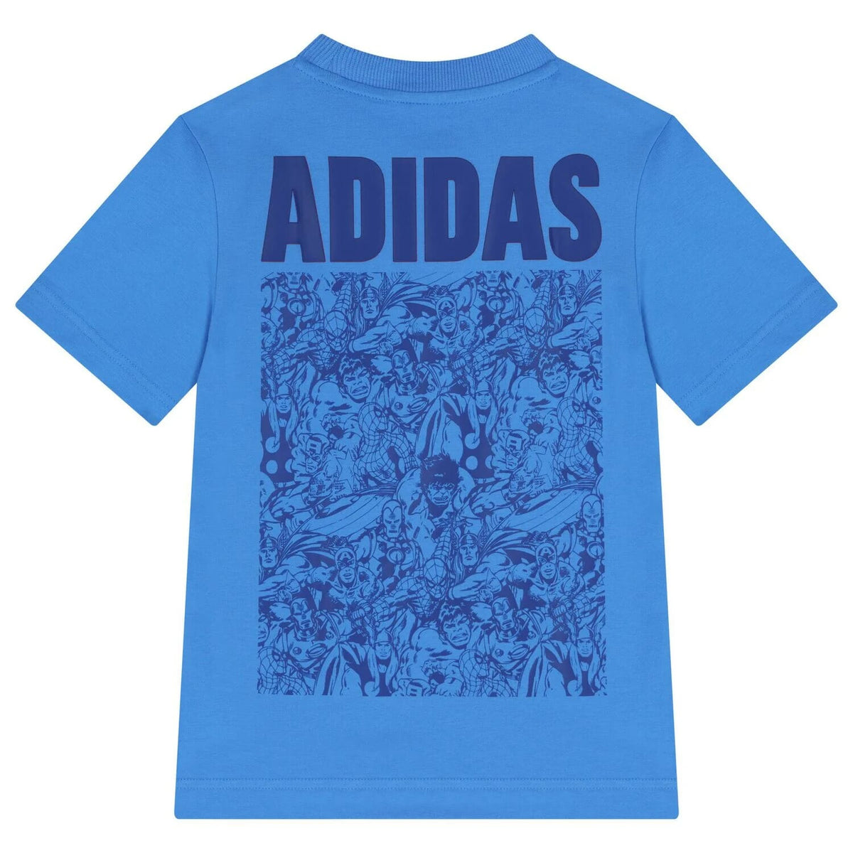 ADIDAS J MRVL AV GFX T RAYBLU/OWHITE