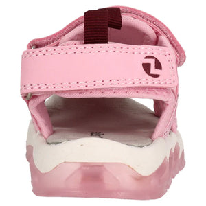 ZIGZAG JUGOE KIDS CLOSED SANDAL W/LIGHTS