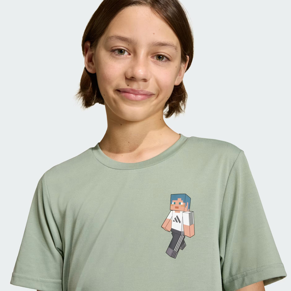 ADIDAS J MC TR TEE SILGRN