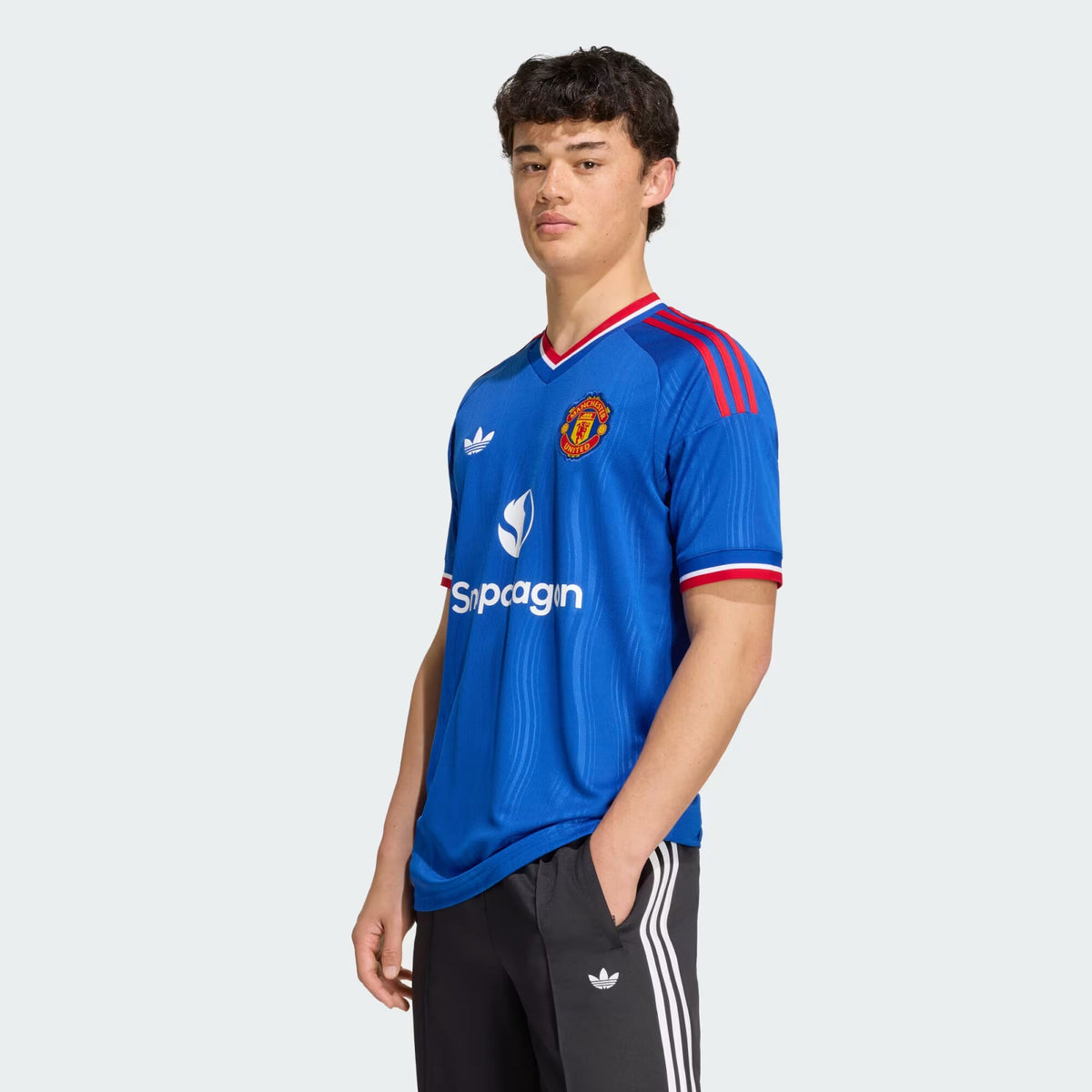 ADIDAS MUFC A JSY ROYBLU