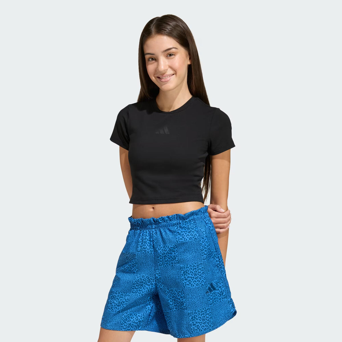 ADIDAS JG SPI SOFT TEE BLACK/BLACK