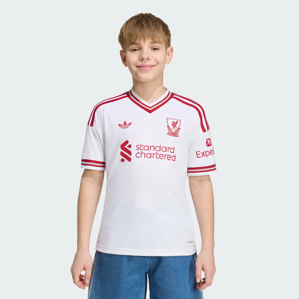 ADIDAS LFC A JSY Y WHITE