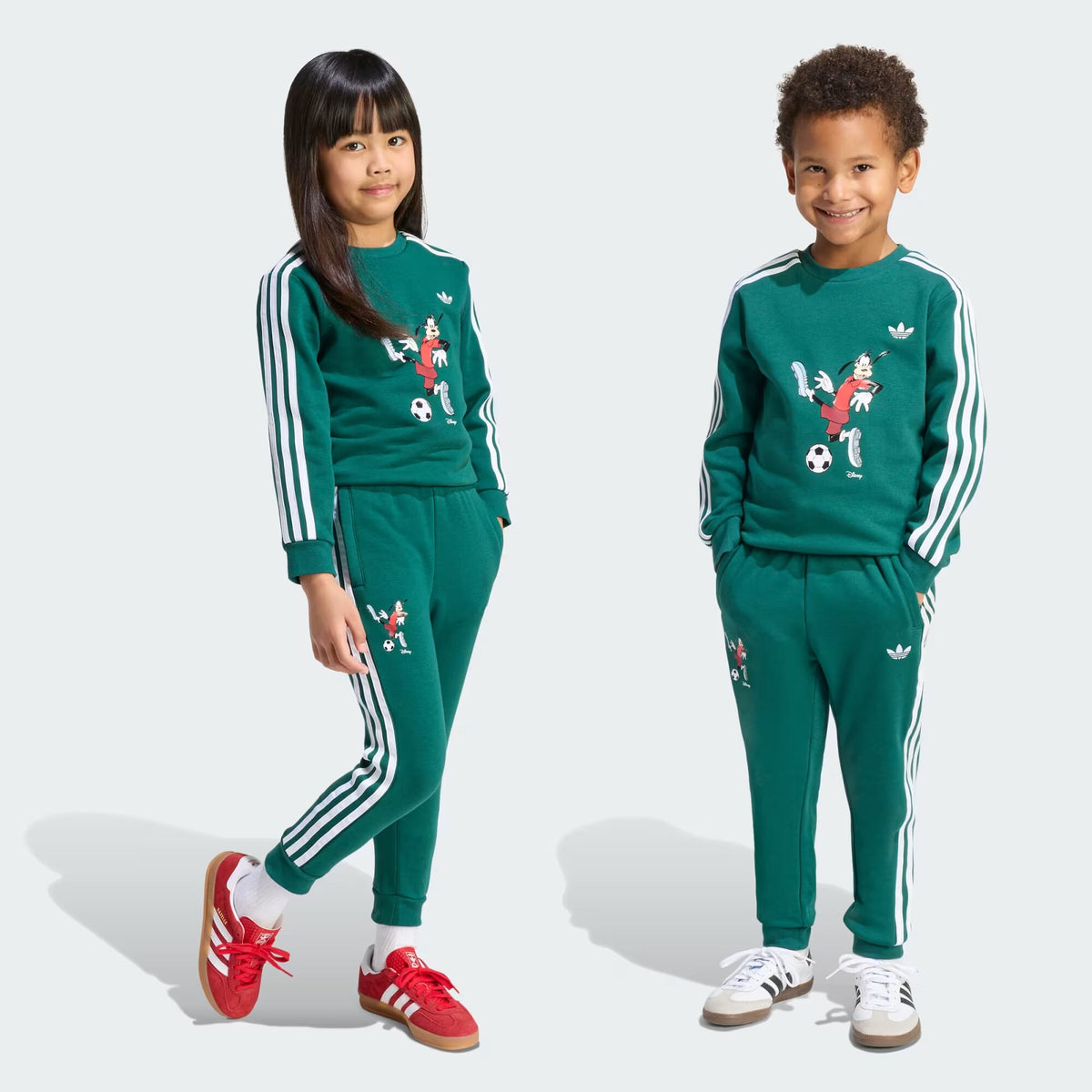 ADIDAS CREW SET CGREEN/WHITE