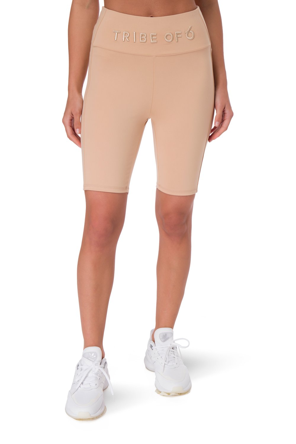 TRIBE OF 6 ANISE BRUSHED BAMBOO SHORTS WITH EMBROIDERY