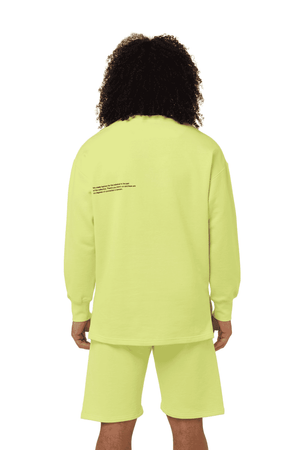 TRIBE OF 6 ACHILLES ORGANIC COTTON  OVERSIZED UNISEX SWEATSHIRT WITH EMBROIDERY