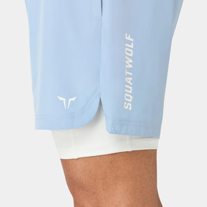 SQUATWOLF FOUNDATION 2-IN-1 5" SHORTS