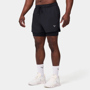 SQUATWOLF LIMITLESS 2-IN-1 5" SHORTS