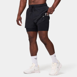 SQUATWOLF LIMITLESS 2-IN-1 5" SHORTS