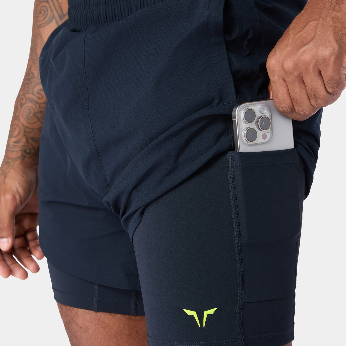 SQUATWOLF PERFORMANCE 2-IN-1 5" SHORTS