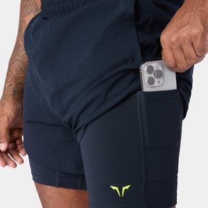 SQUATWOLF PERFORMANCE 2-IN-1 5" SHORTS
