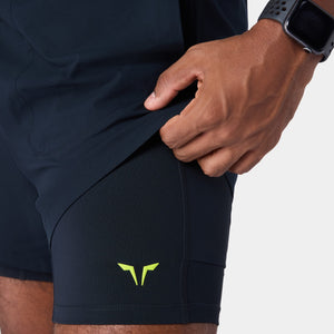 SQUATWOLF PERFORMANCE 2-IN-1 5" SHORTS