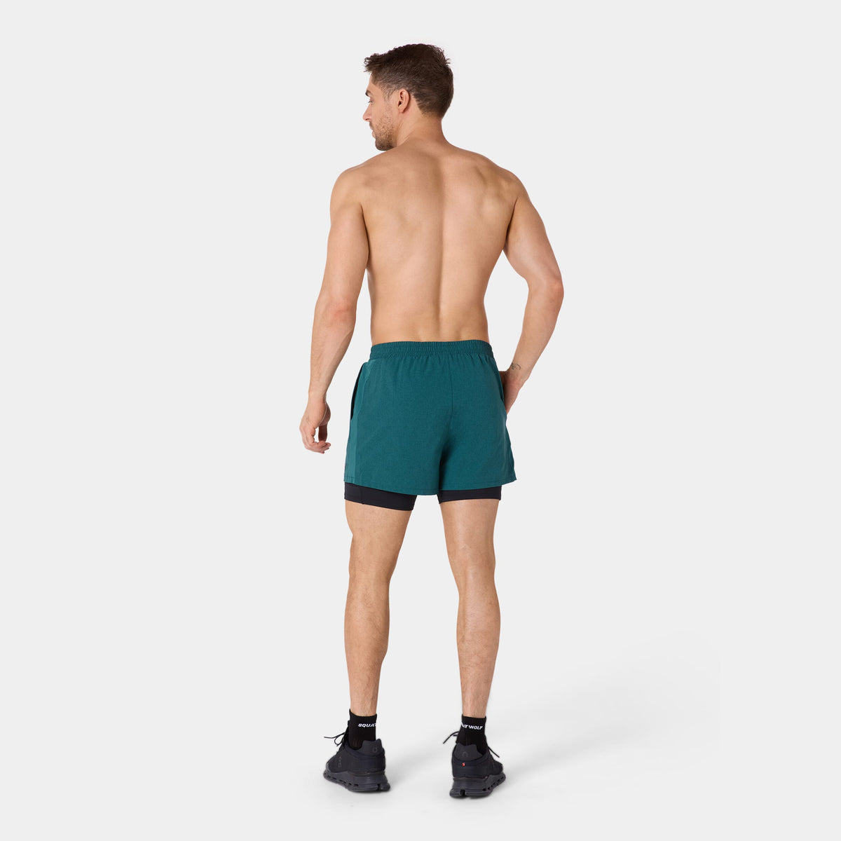 SQUATWOLF MESH 2-IN-1 5" SHORTS