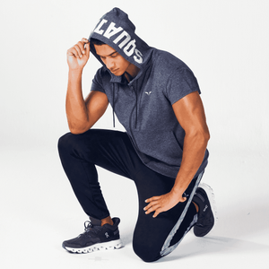 SQUATWOLF HUSTLE CUT OFF HOODIE