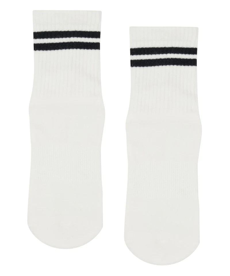 Crew Non Slip Grip Socks - Sweet Stripes