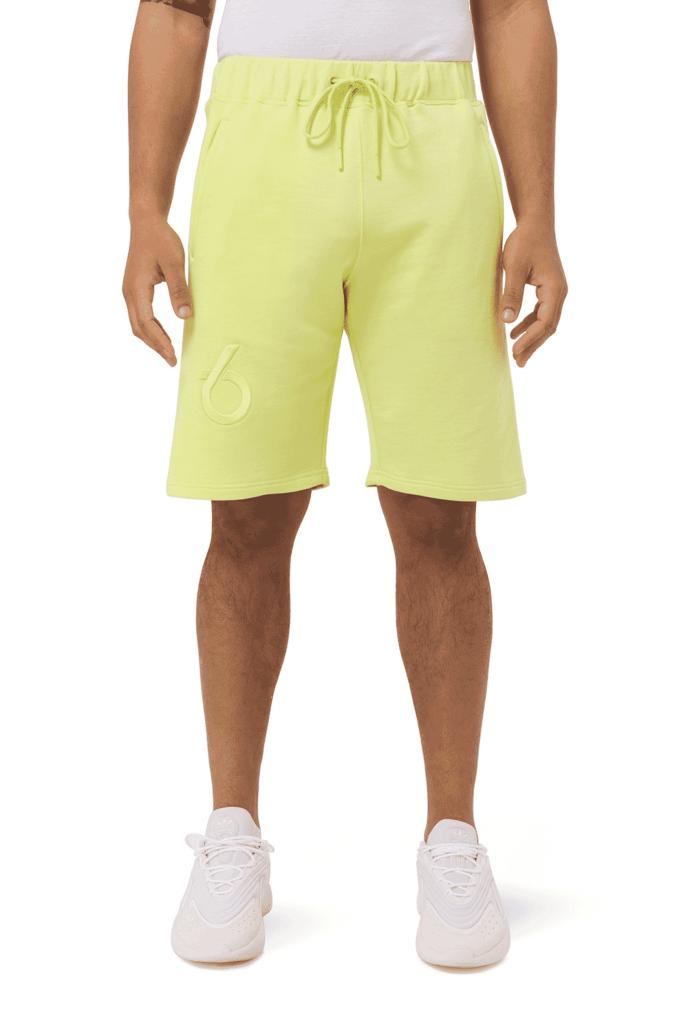TRIBE OF 6 ADRIAL ORGANIC COTTON  SHORTS WITH EMBROIDERY