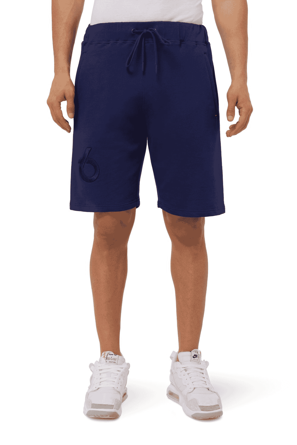 TRIBE OF 6 ADRIAL ORGANIC COTTON  SHORTS WITH EMBROIDERY