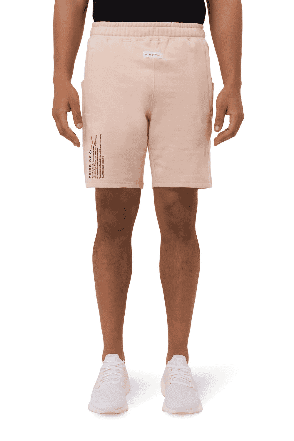 TRIBE OF 6 ANAKIN ORGANIC COTTON  SHORTS WITH SIDE POCKET AND ZIP DETAIL