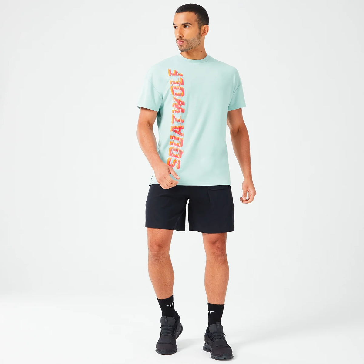 SQUATWOLF GLITCH OVERSIZED TEE