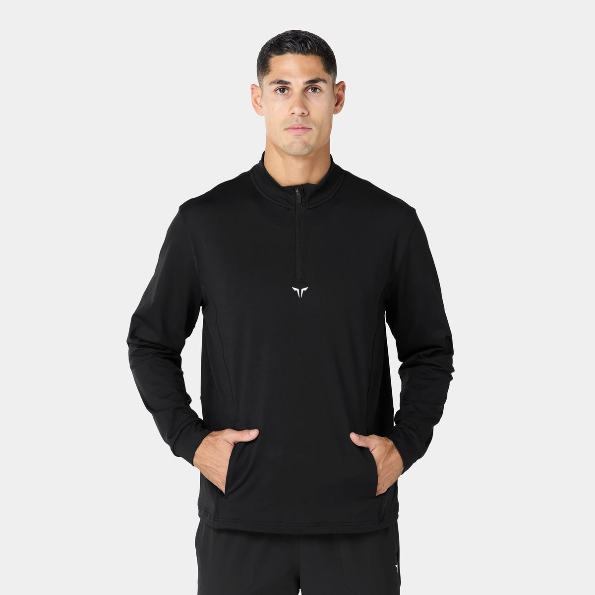 SQUATWOLF QUARTER ZIP LONG SLEEVE TRAINING TEE