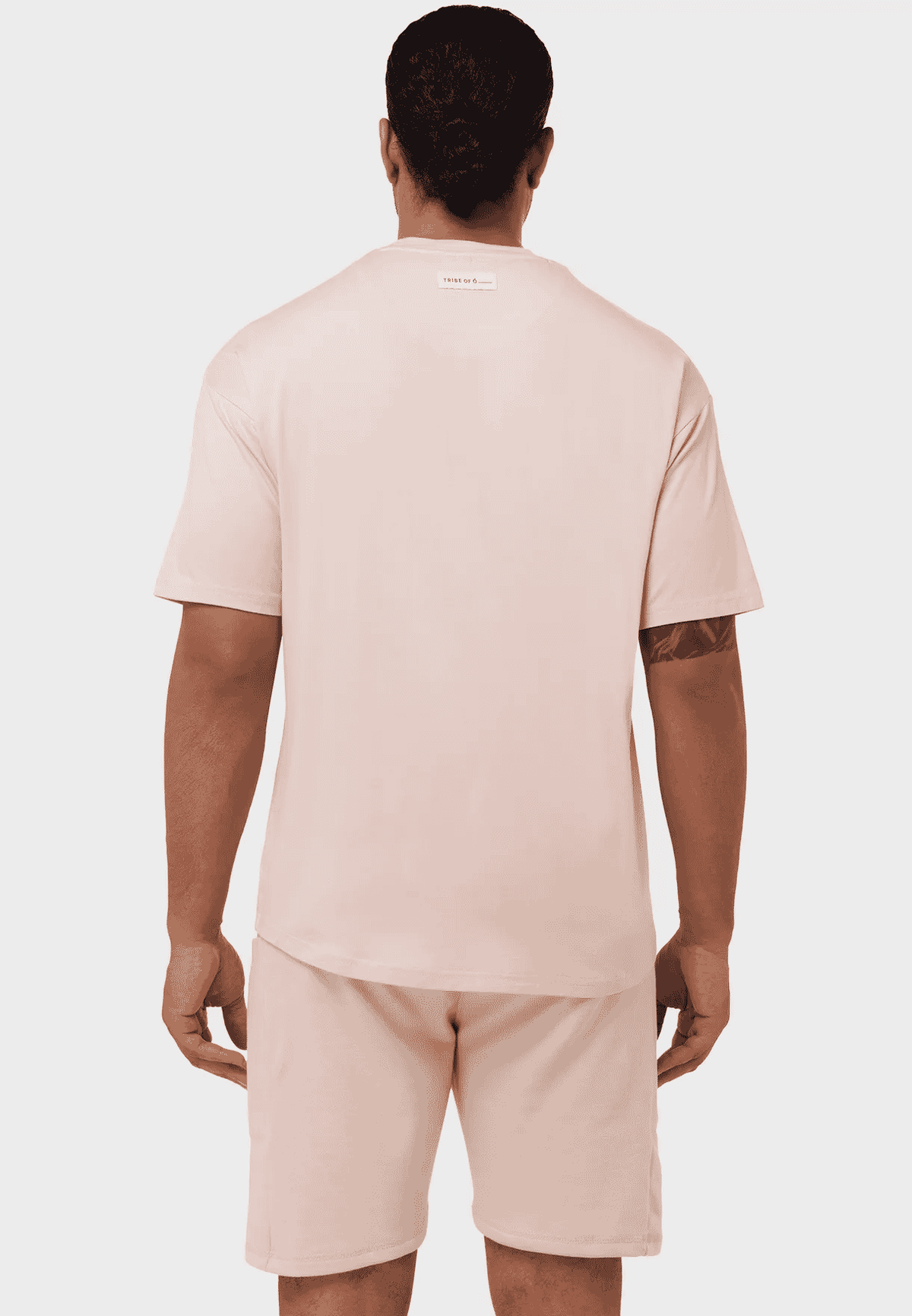 TRIBE OF 6 AARON BAMBOO SHORT SLEEVE T-SHIRT WITH RUBBER PRINT