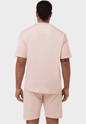 TRIBE OF 6 AARON BAMBOO SHORT SLEEVE T-SHIRT WITH RUBBER PRINT