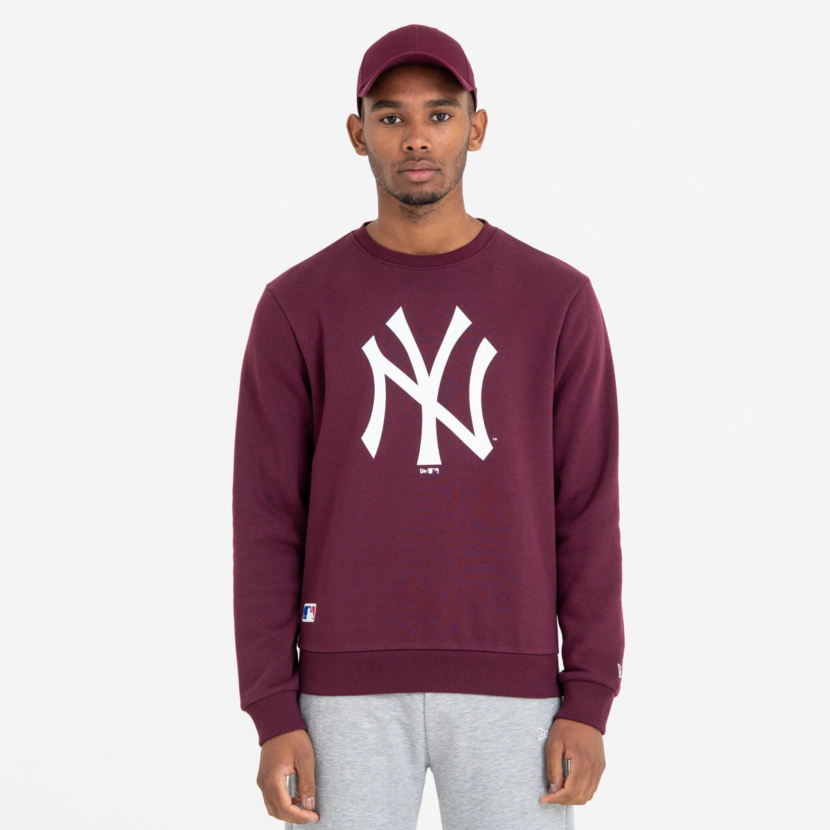 NEW ERA NOS MLB REGULAR CREW NECK NEYYAN  MRNWHI