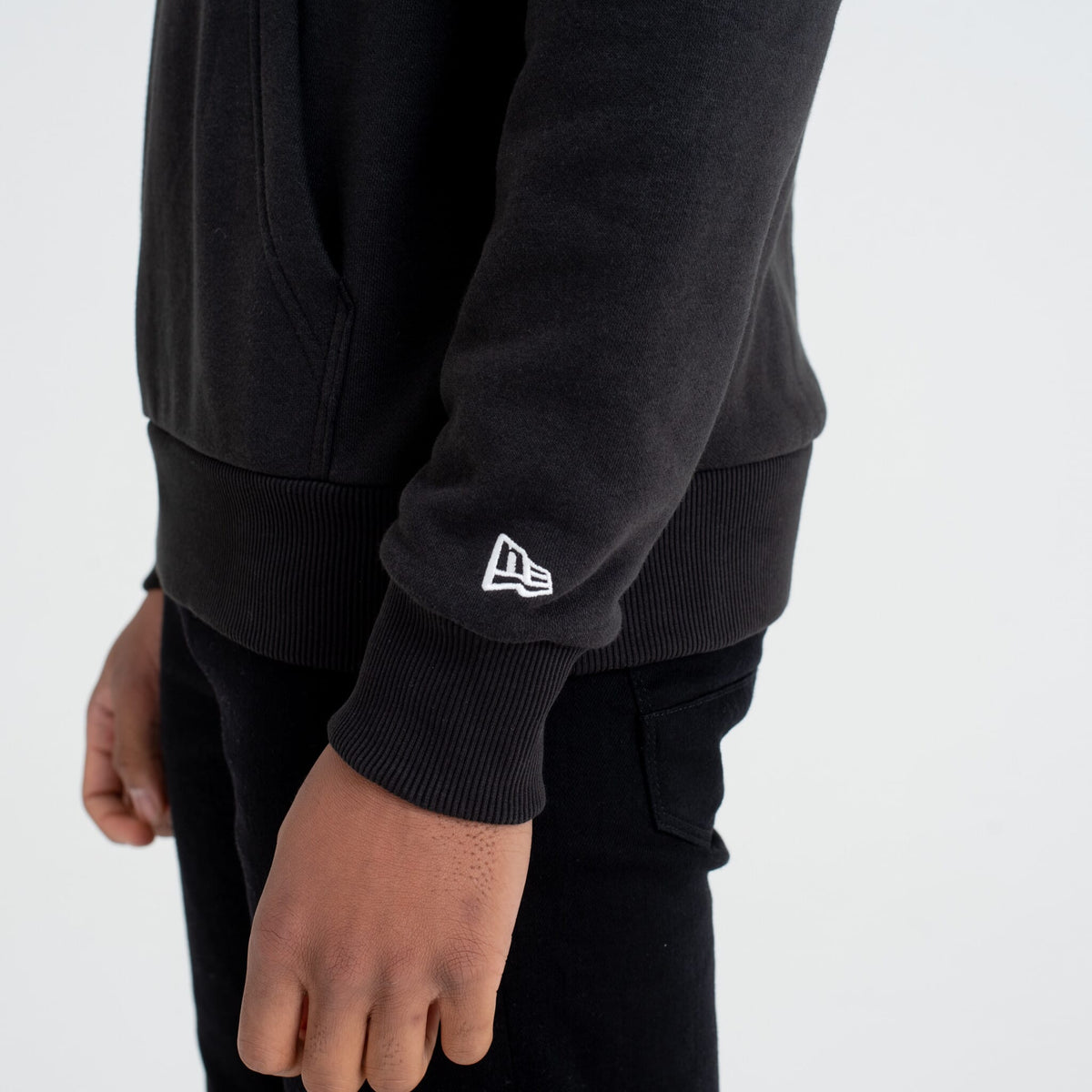 NEW ERA NOS MLB REGULAR HOODY NEYYAN  BLKWHI