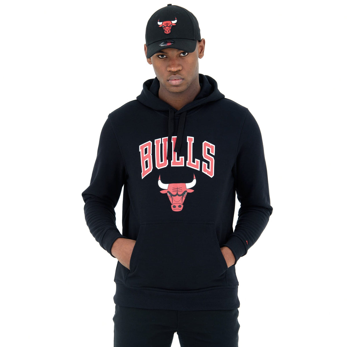 NEW ERA NOS NBA REGULAR HOODY CHIBUL  BLKFDR