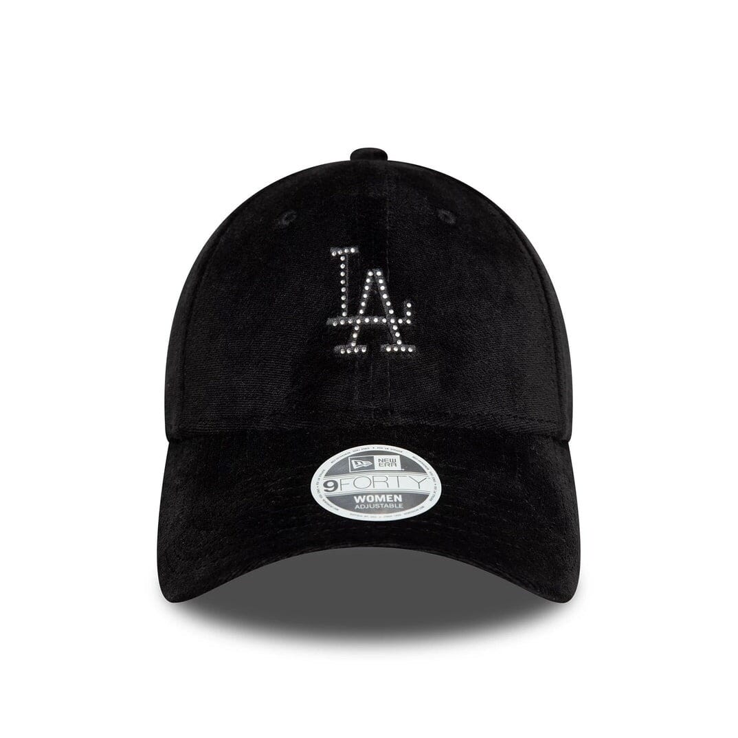 NEW ERA WMNS DIAMANTE VELOUR 9FORTY LOSDOD  BLK