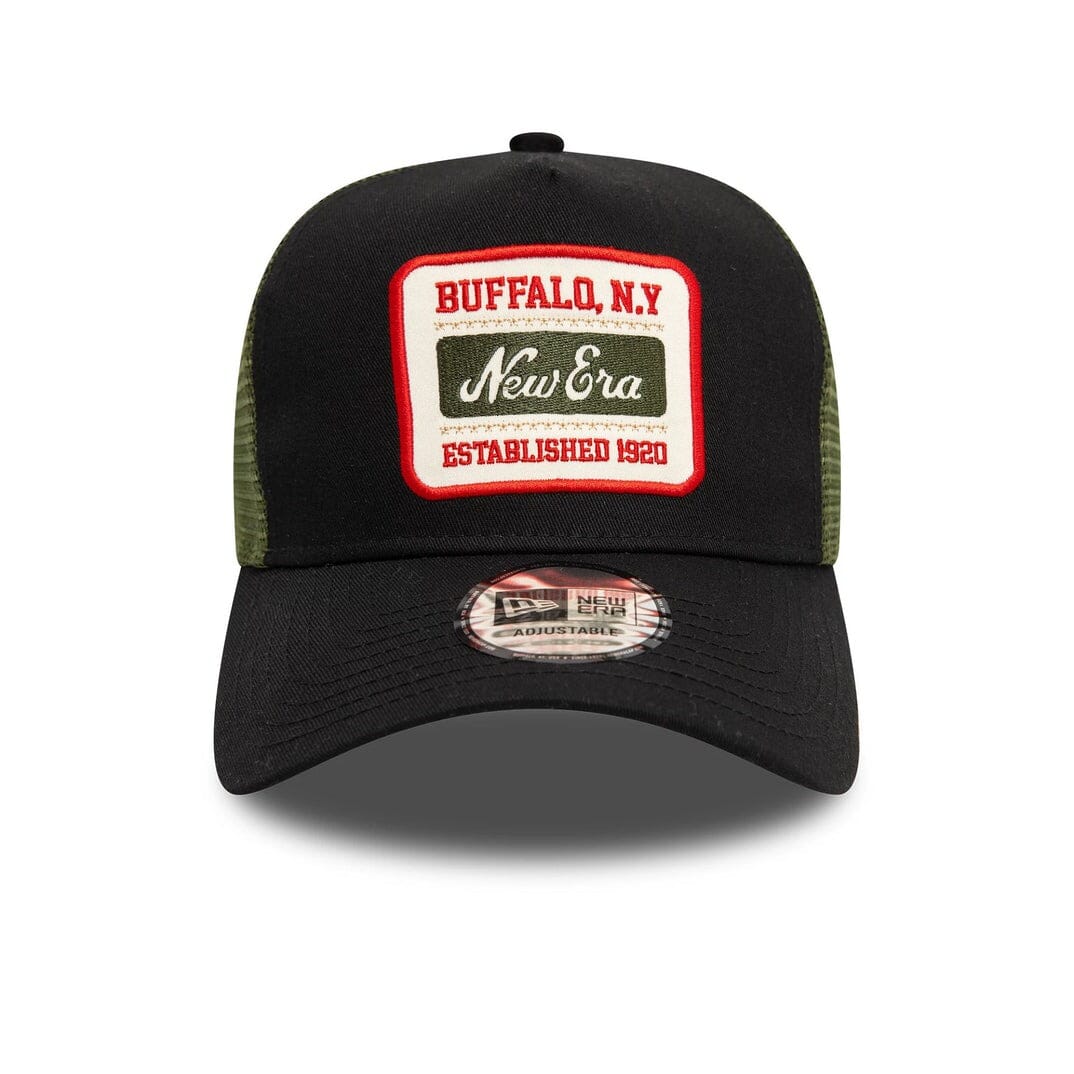 NEW ERA NE PATCH TRUCKER NEWERA  BLKNOV