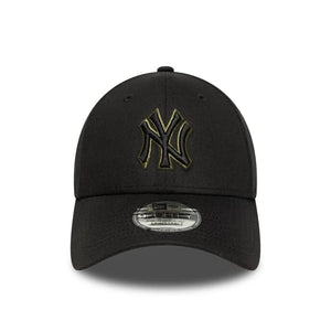 NEW ERA TEAM OUTLINE 9FORTY NEYYAN  BLKNOV
