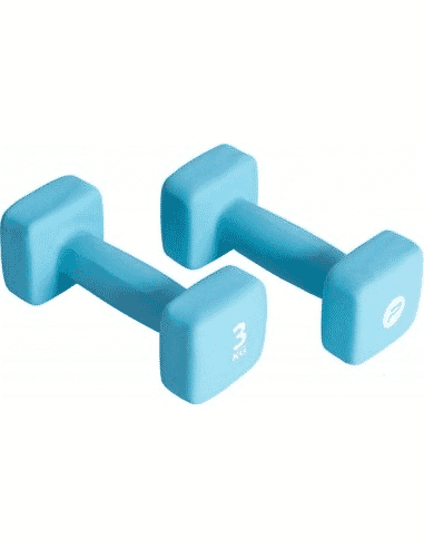 PURE2IMPROVE NEOPRENE DUMBBELL SET 2x3KG