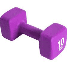 PURE2IMPROVE NEOPRENE DUMBBELL 10KG