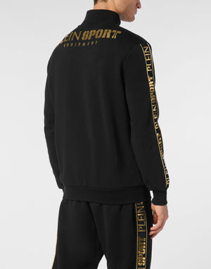 PLEIN SPORT TRACKSUIT SWEATSHIRT LAMINATED