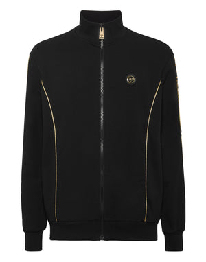 PLEIN SPORT TRACKSUIT SWEATSHIRT LAMINATED
