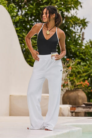 FABLETICS YEAR ROUND TERRY FLARE PANT